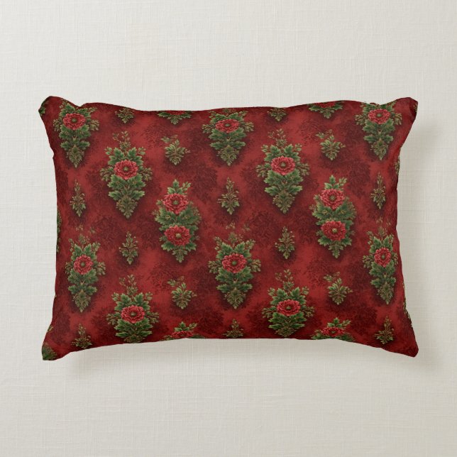 Almofada Decorativa Festive Damask  (Frente)