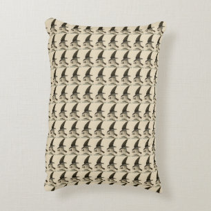 Almofada Decorativa Fish Hawk, Osprey, das Aves da América de Audubon
