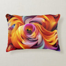 Fitas de Cores Amarelas-Vermelhas Vibrantes