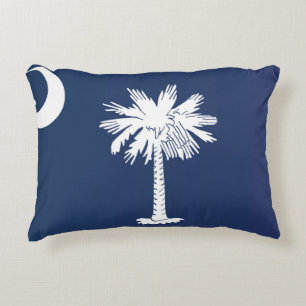 Almofada Decorativa Flag of South Carolina, EUA