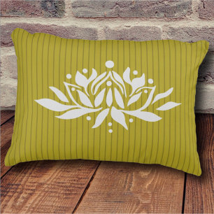 Almofada Decorativa Flaming Lotus Flower Personalizável