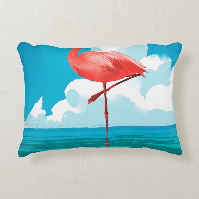 Almofada Decorativa Flamingo (Frente)