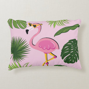 Almofada Decorativa Flamingo Palm Sai Design Tropical