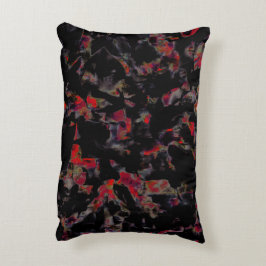 Almofada Decorativa Flashy vermelho borrão na base da rocha das cinzas