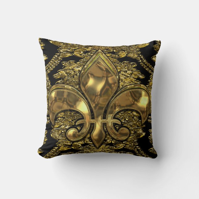 Almofada Decorativa Fleuretta3 Elegância (Frente)