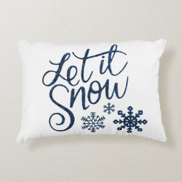 Almofada Decorativa Floco de neve