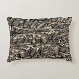 Almofada Decorativa Flor de ouro