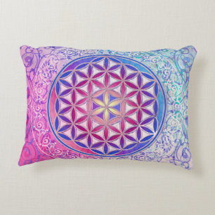 Almofada Decorativa Flor De Vida / Blume des Lebens - Ornamento V