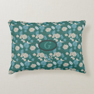Almofada Decorativa Flor Silvestre Elegante Chic