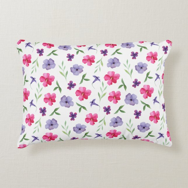 Almofada Decorativa Floral (Frente)