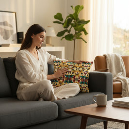 Almofada Decorativa Floral