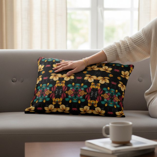 Almofada Decorativa Floral (Criador carregado)