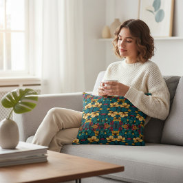 Almofada Decorativa Floral