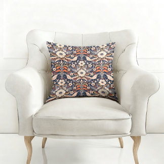 ALMOFADA DECORATIVA FLORAL BOHEMIANA VINTAGE