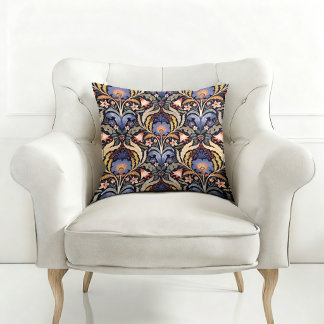 ALMOFADA DECORATIVA FLORAL BOHEMIANA VINTAGE PATRI