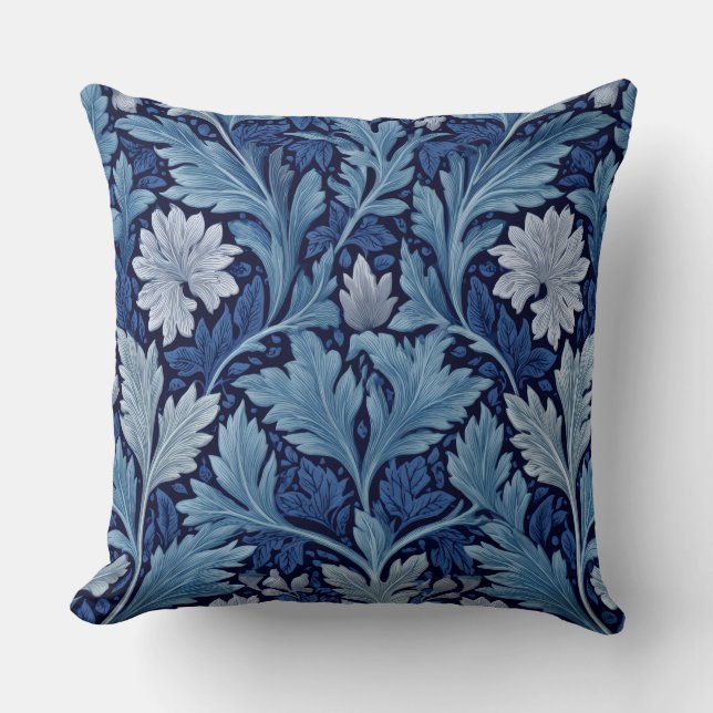 Almofada Decorativa Floral Folha William Morris (Frente)