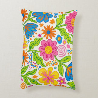 Almofada Decorativa Floral Retro Bloom