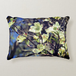 Almofada Decorativa Flores Brancas