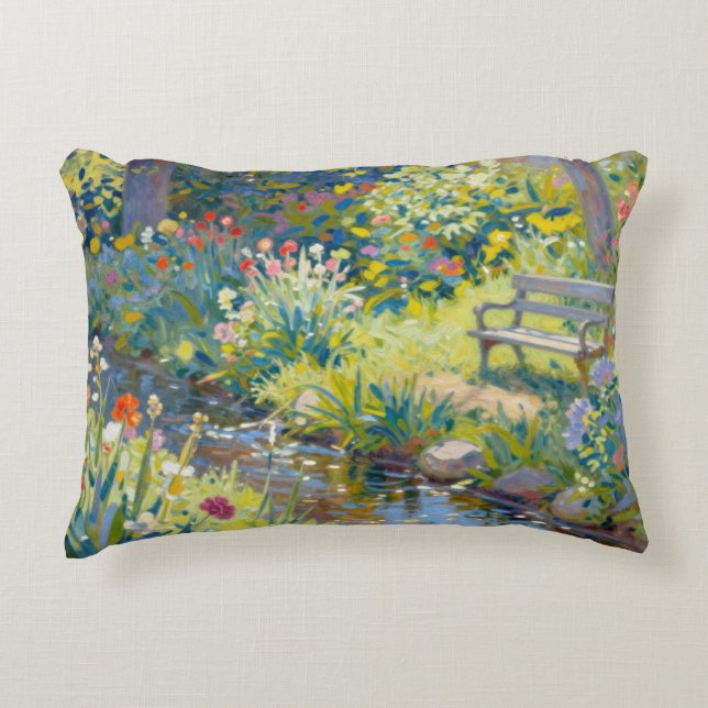 Almofada Decorativa Flores de Summer Creek (Frente)