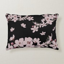 Almofada Decorativa Flores Flutuantes De Cereja