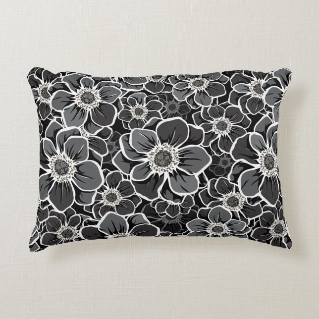 Almofada Decorativa Flores Mandala 5 (Frente)