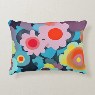 Almofada Decorativa Flores mod retro