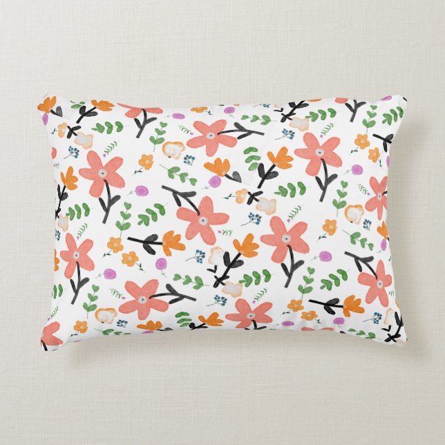 Almofada Decorativa Flores silvestres (Frente)