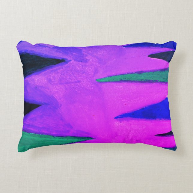 Almofada Decorativa Floresta à Noite (Frente)