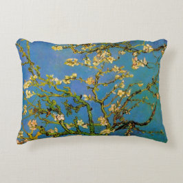Almofada Decorativa Floresta de Amêndoa Brilhante por Vincent van Gogh