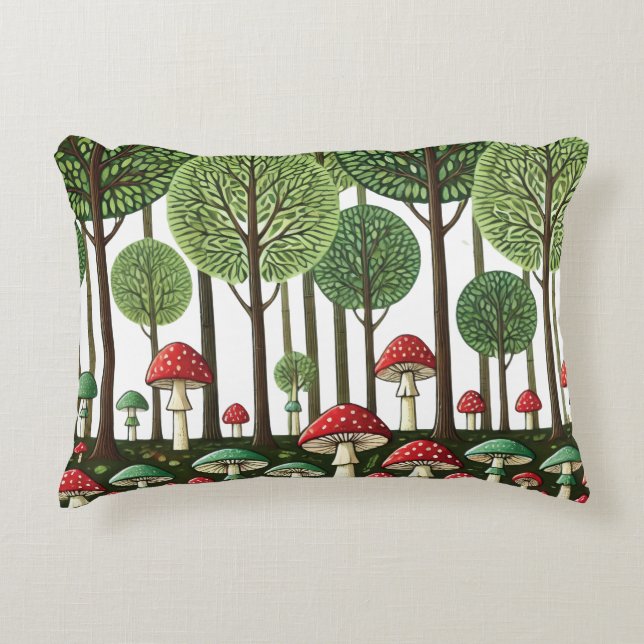 Almofada Decorativa Floresta Encantada (Frente)