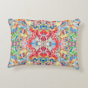 Almofada Decorativa Flórida de vintagem colorida e bonita
