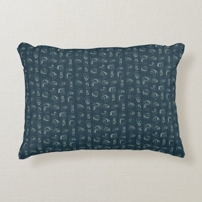 Almofada Decorativa Fluxo Místico Aztec (Frente)