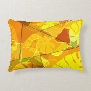 Almofada Decorativa FOLHAS abstrato TROPICAIS
