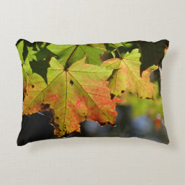 Almofada Decorativa Folhas de outono coloridas