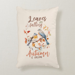 Almofada Decorativa Folhas estão caindo, outono está chamando