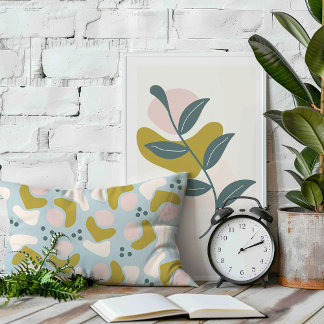 Almofada Decorativa Formas e pontos de Pastel