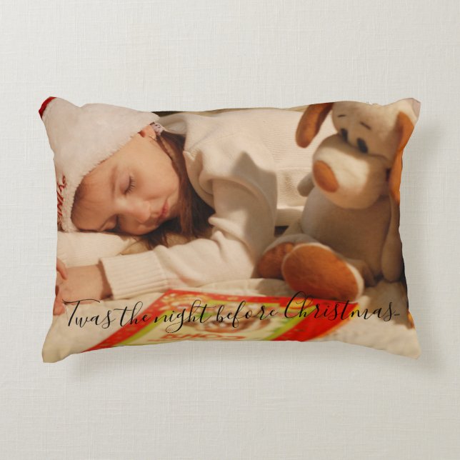 Almofada Decorativa Foto de Feriado (Frente)