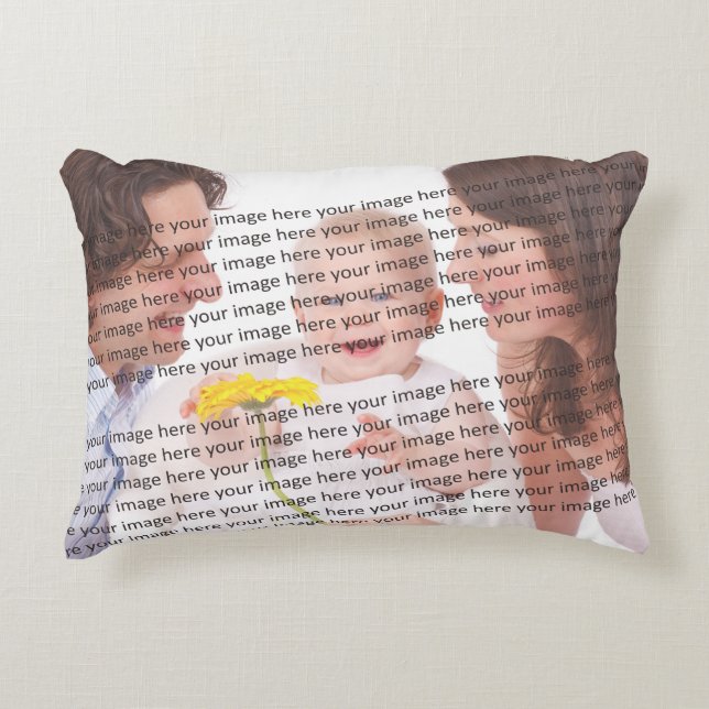 Almofada Decorativa Foto FAMILIAR ✨ Excelente Personalização (Frente)