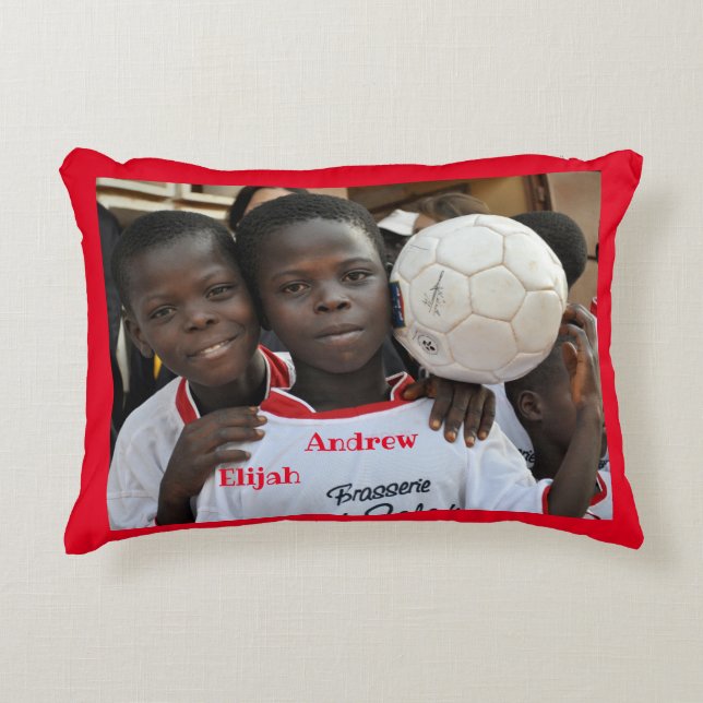 Almofada Decorativa Foto personalizada da família personalizada (Frente)