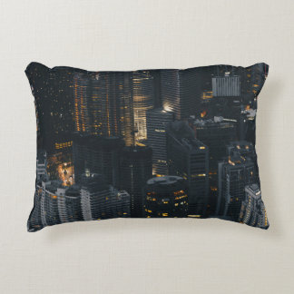 ALMOFADA DECORATIVA FOTOGRAFIA AERIAL DE EDIFÍCIOS