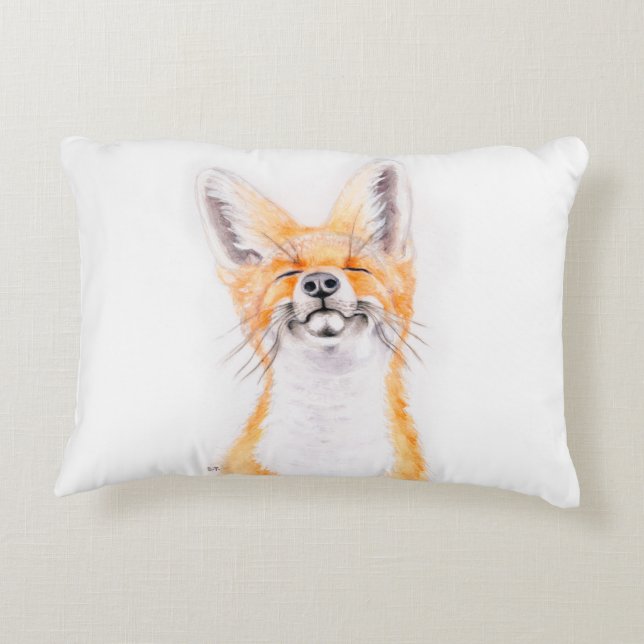 Almofada Decorativa Foxy Feliz (Verso)