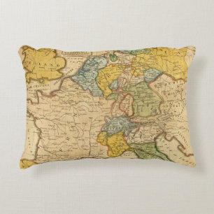 Almofada Decorativa France, Alemanha, Países Baixos, suiça