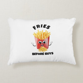 Almofada Decorativa Fries franceses bonitos Cartoon Hoodie & Tee - Com
