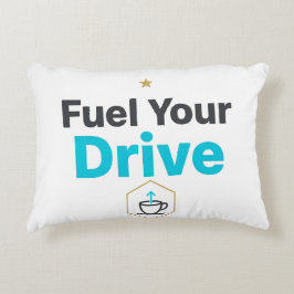 Almofada Decorativa Fuel Your Drive Motivational - Daily Inspiration