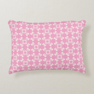 Almofada Decorativa Fundo rosa, padrão uniforme moderno. Vintage