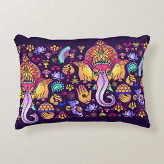 Almofada Decorativa Ganesh Hindu Deus: Festivo Sem Selo