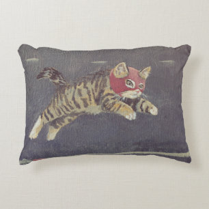 Almofada Decorativa Gatinho de Luchador