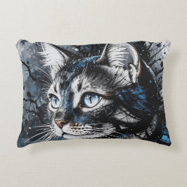 Almofada Decorativa Gato Contemporâneo