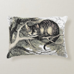 Almofada Decorativa Gato de Cheshire Alice no País das Maravilhas Clás