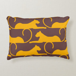 Almofada Decorativa Gato-Pantera-Pantera-Leopardo-abstrato